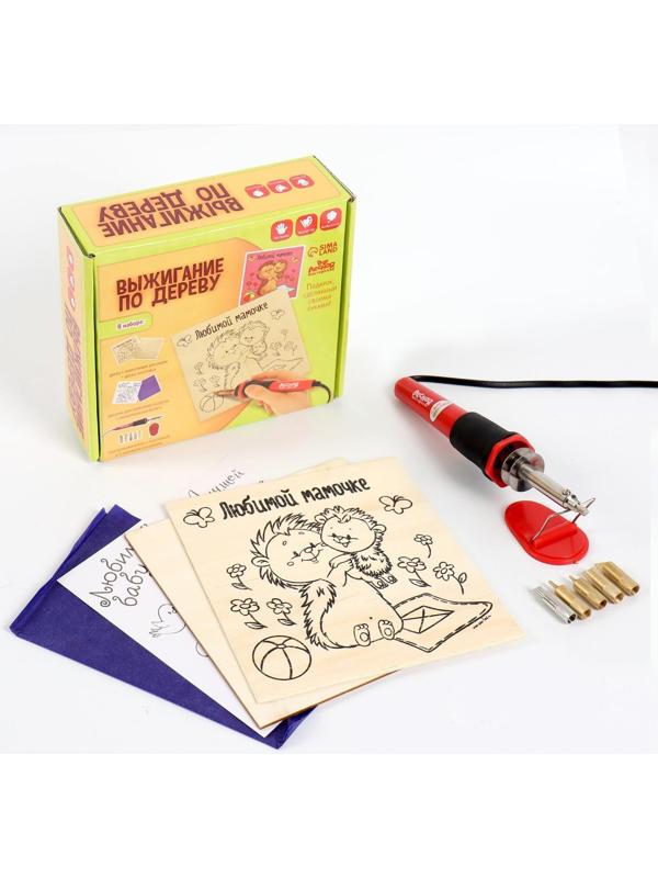 Набор для выжигания и росписи по дереву «Любимым»