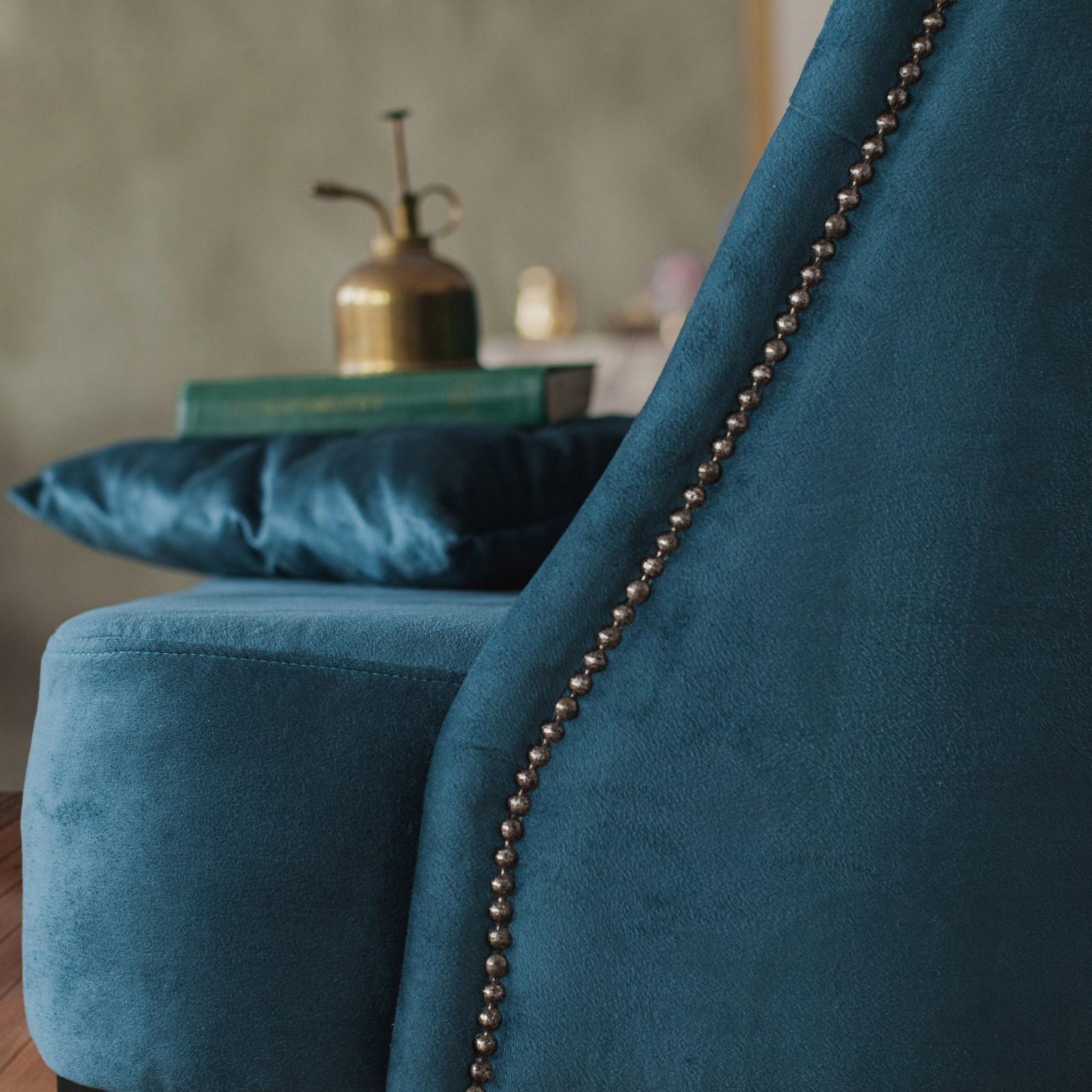 Гвозди декоративные, 16х11 мм, фактурные, цвет хром, в упаковке 100 шт.