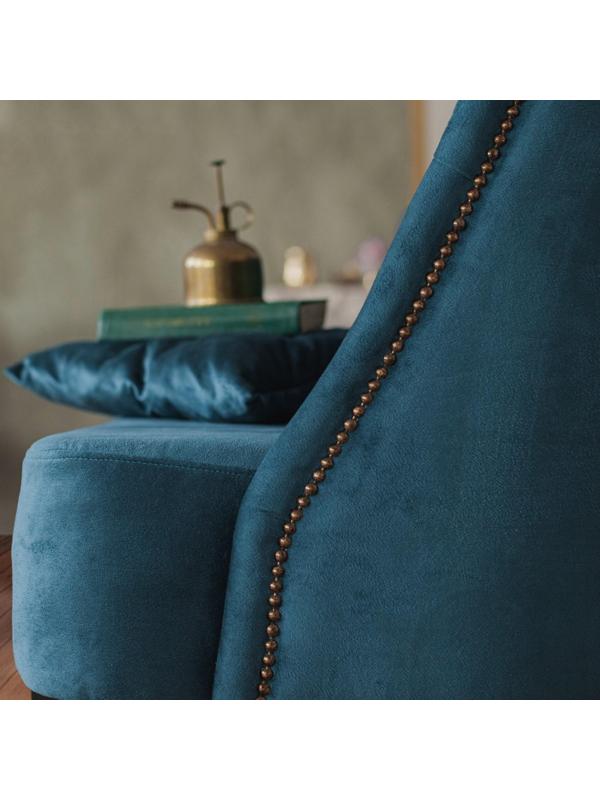 Гвозди декоративные, 16х11 мм, фактурные, цвет бронза, в упаковке 100 шт.