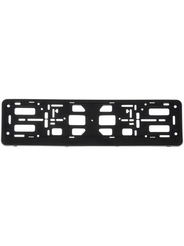 Рамка для автомобильного номера, книжка, черная