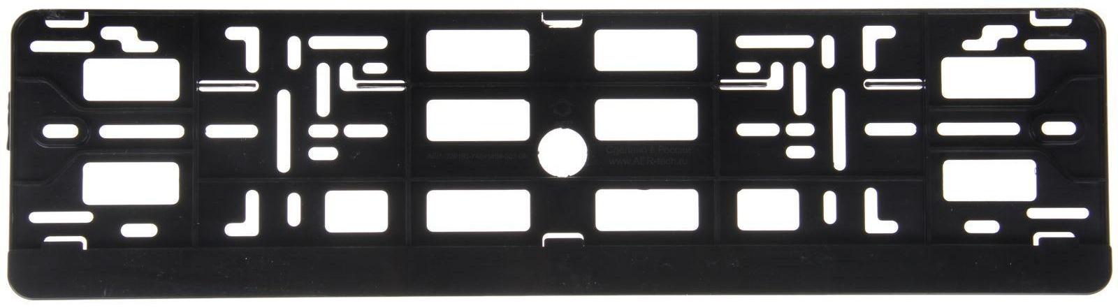 Рамка для автомобильного номера, черная