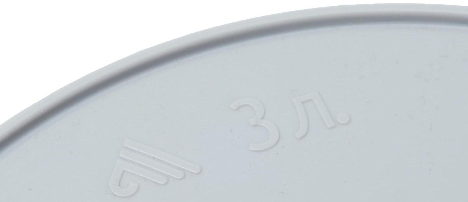 Миска для собак, круглая, 3л, микс цветов