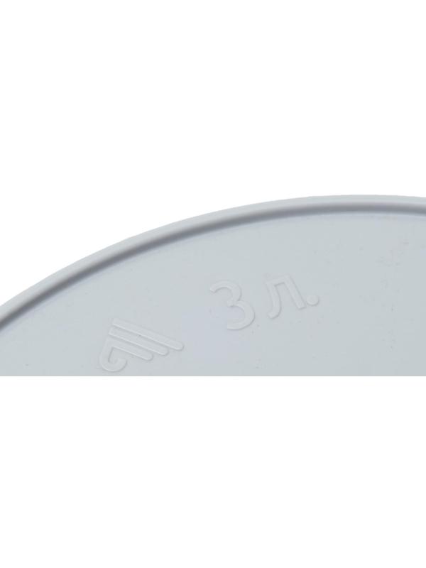 Миска для собак, круглая, 3л, микс цветов