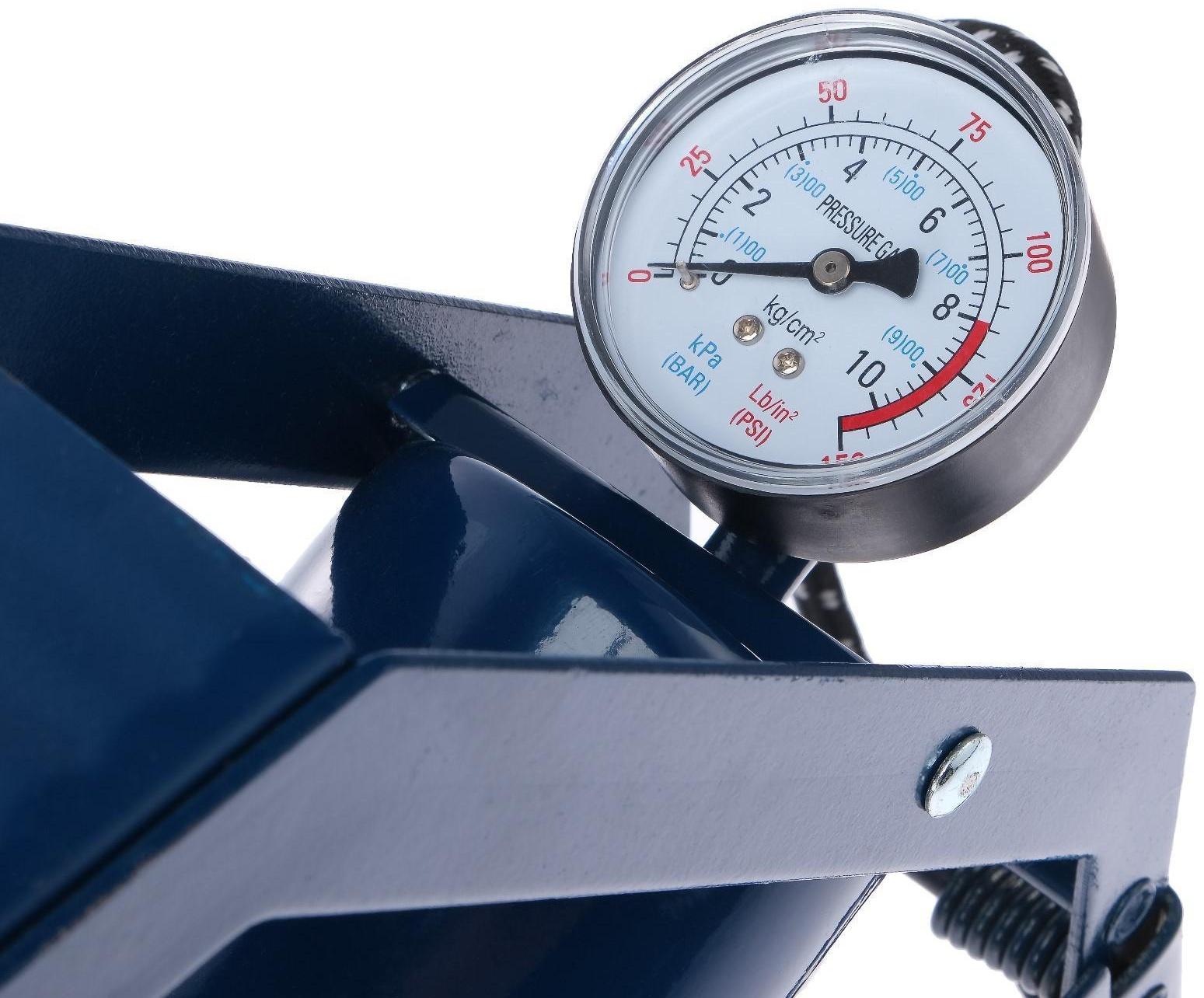 Насос ножной Nova Bright, с манометром, 500 см3