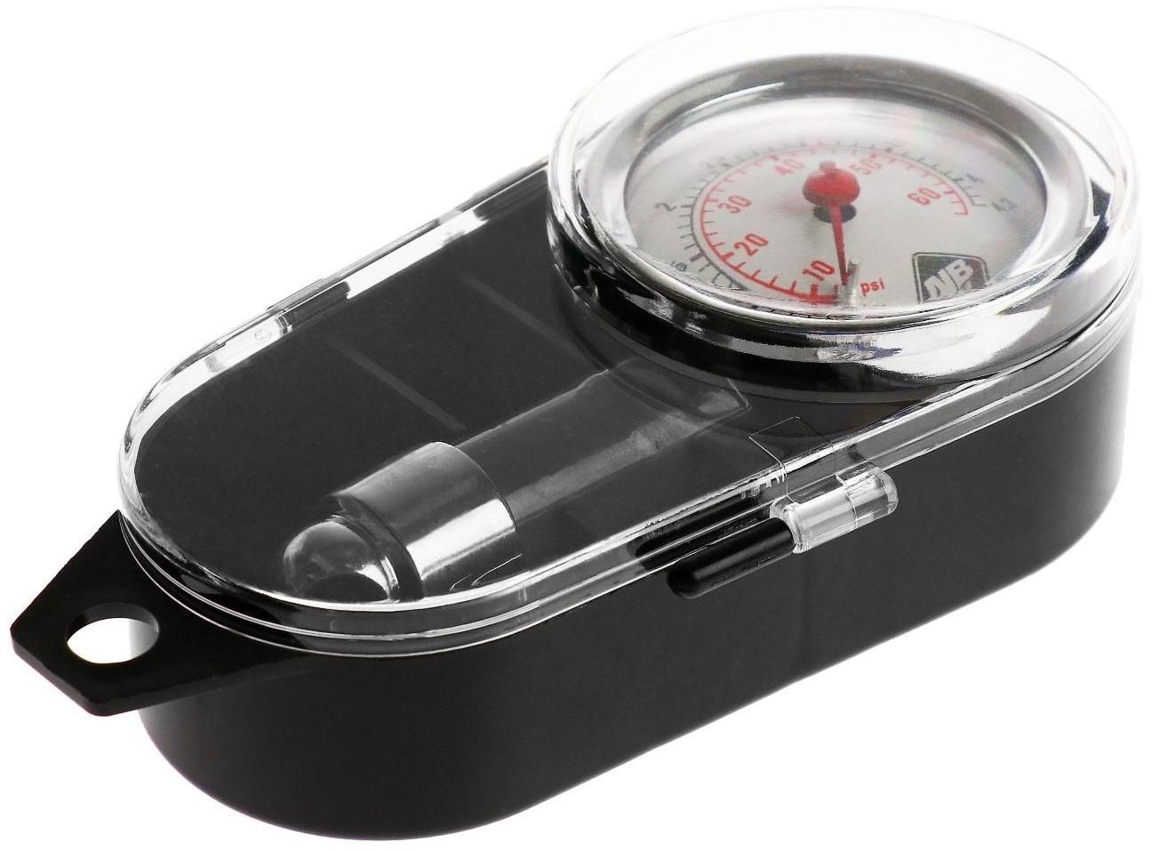 Манометр, металлический Nova Bright, в пластиковом футляре, до 6 атм