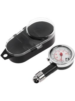 Манометр, металлический Nova Bright, в пластиковом футляре, до 6 атм