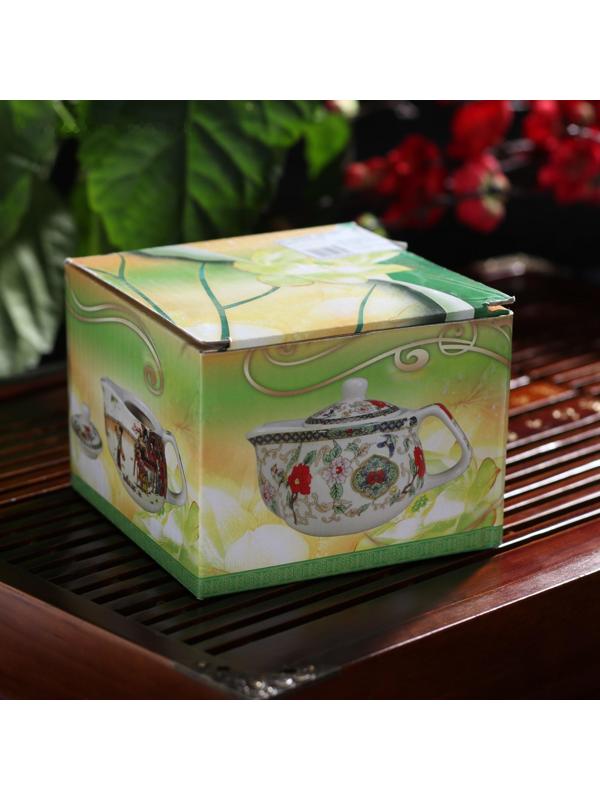 Чайник керамический заварочный «Цветы», 200 мл