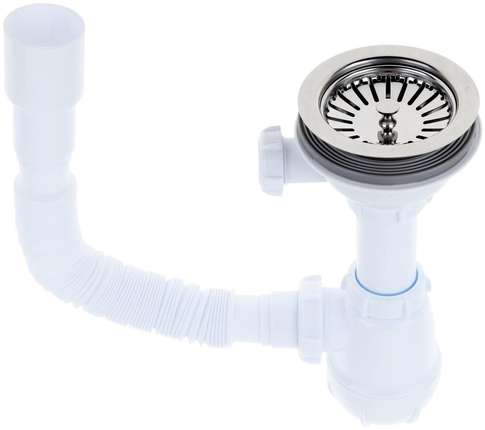 Сифон для мойки Aquant, 3 1/2