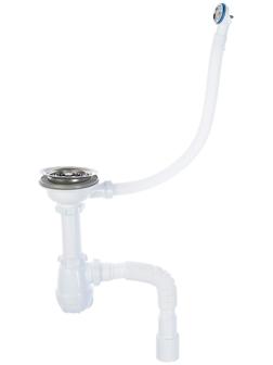 Сифон для мойки Aquant, 3 1/2