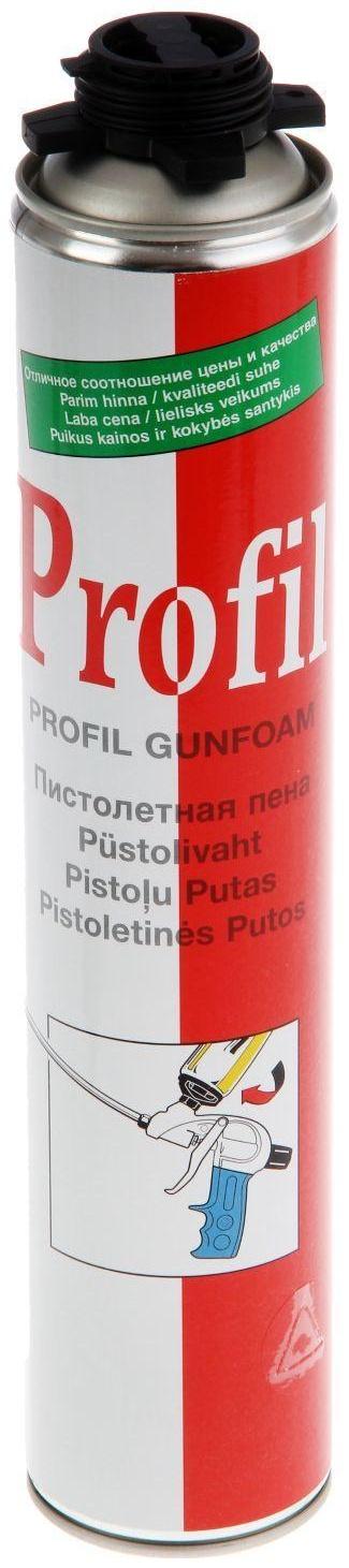 Пена монтажная Soudal Profil, пистолетная, летняя, до 40 л, 625 мл