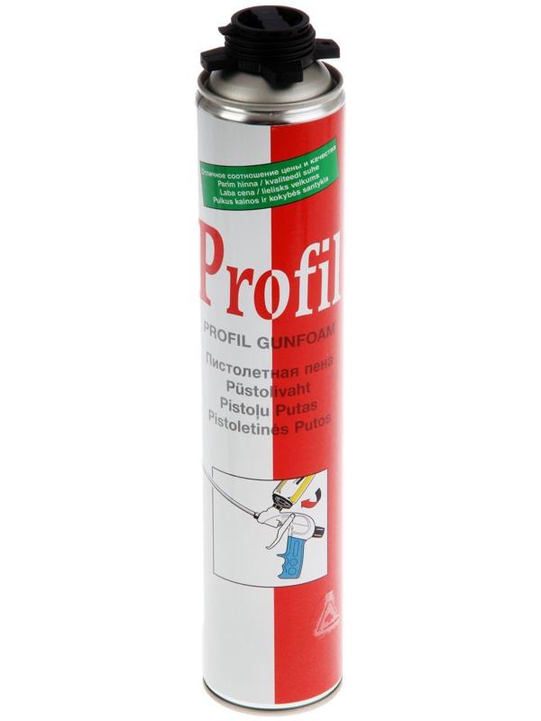 Пена монтажная Soudal Profil, пистолетная, летняя, до 40 л, 625 мл