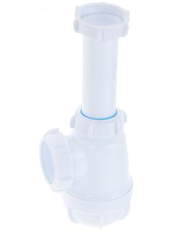 Сифон для раковины малый Aquant, без выпуска 1 1/4