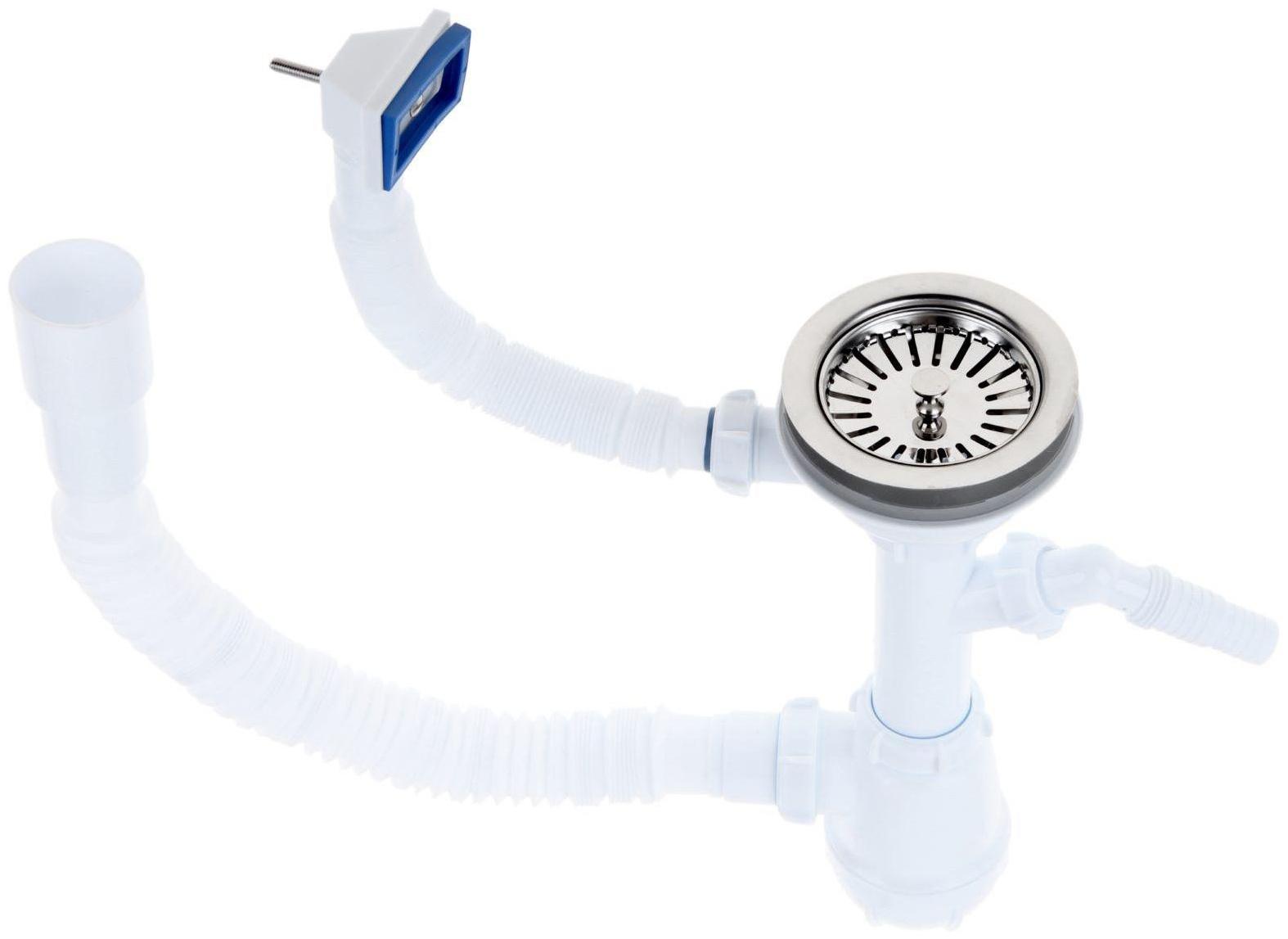 Сифон для мойки Aquant, 3 1/2