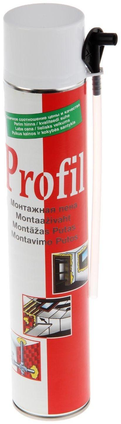 Пена монтажная Soudal Profil, адаптерная, летняя, 625 мл