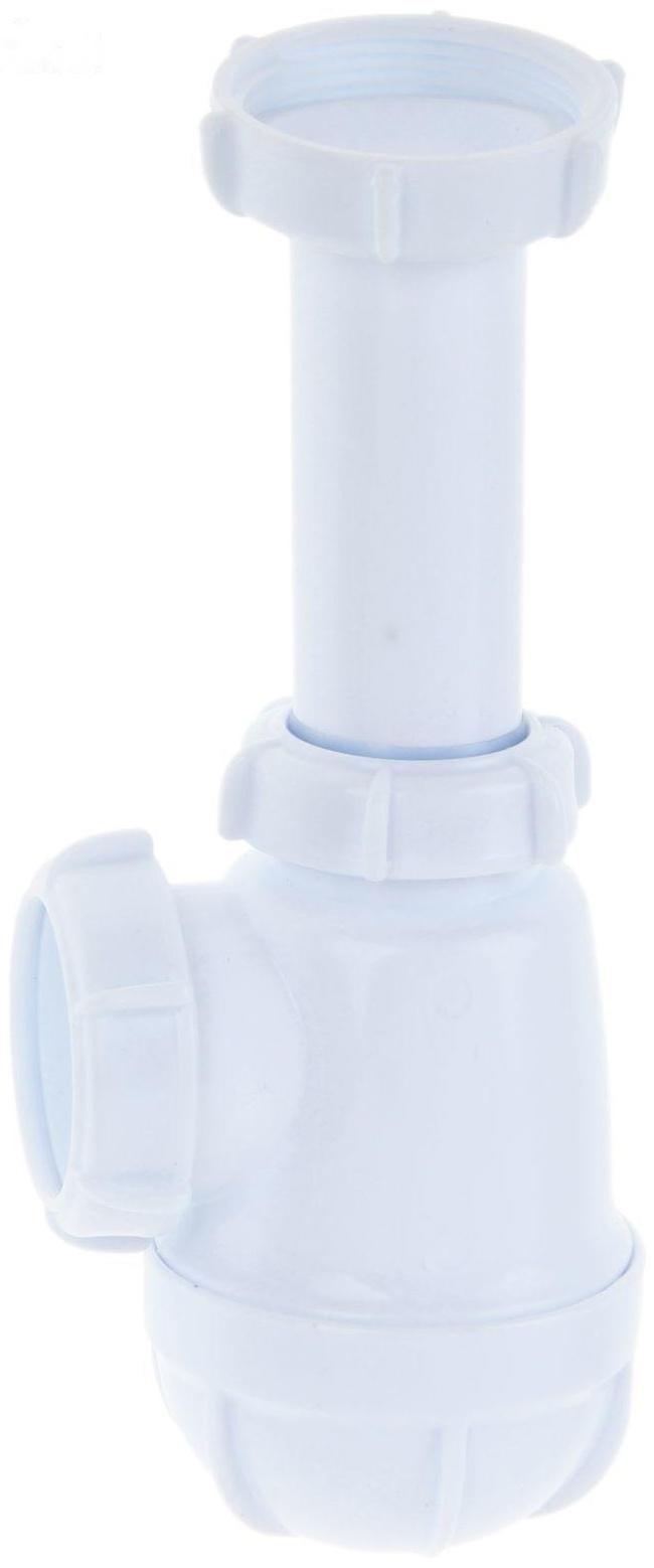 Сифон малый Aquant, без выпуска 1 1/2