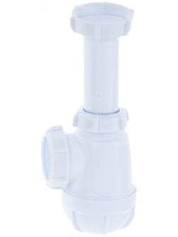 Сифон малый Aquant, без выпуска 1 1/2