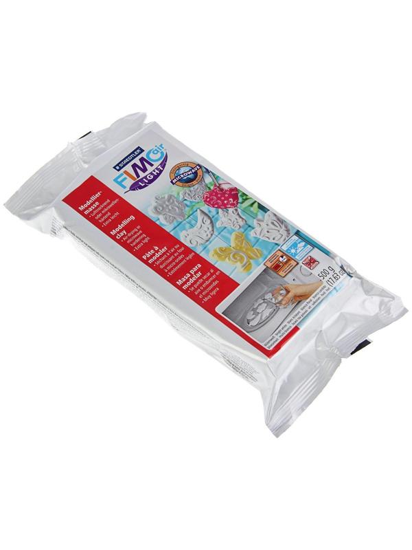 Масса для лепки самозатвердевающая, лёгкая, 500 г, Air light, белая