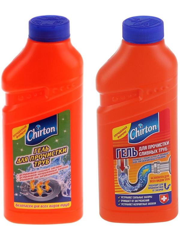 Гель для прочистки сливных труб Chirton, 500 мл