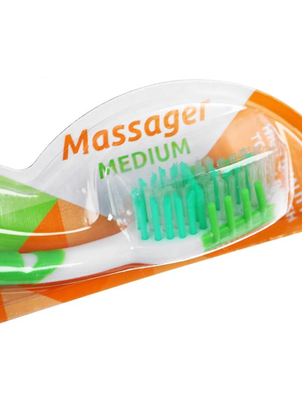 Зубная щётка Др.Клин Массажёр Медиуми 1шт  микс