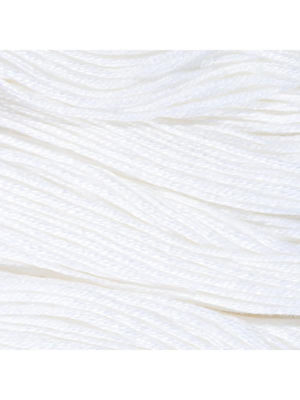 Нитки мулине, 10 ± 1 м, цвет белый №0101