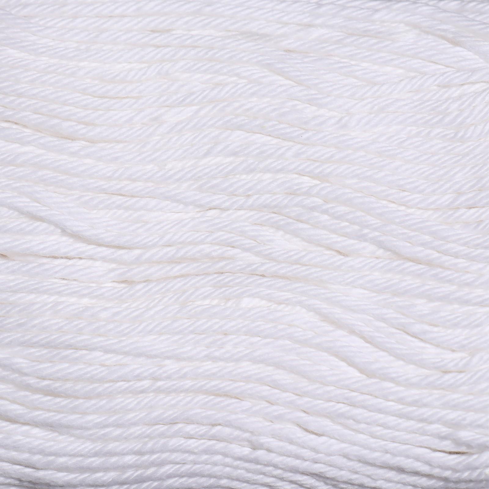 Нитки для объёмной вышивки, 60 ± 1 м, цвет белый