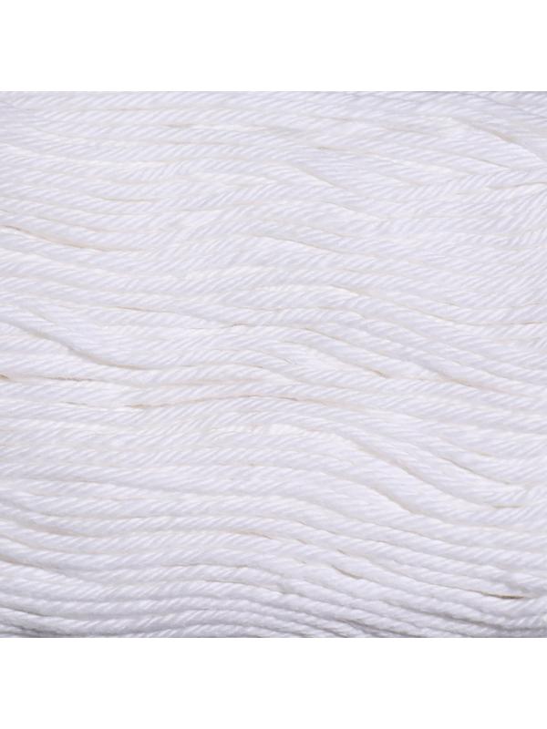Нитки для объёмной вышивки, 60 ± 1 м, цвет белый