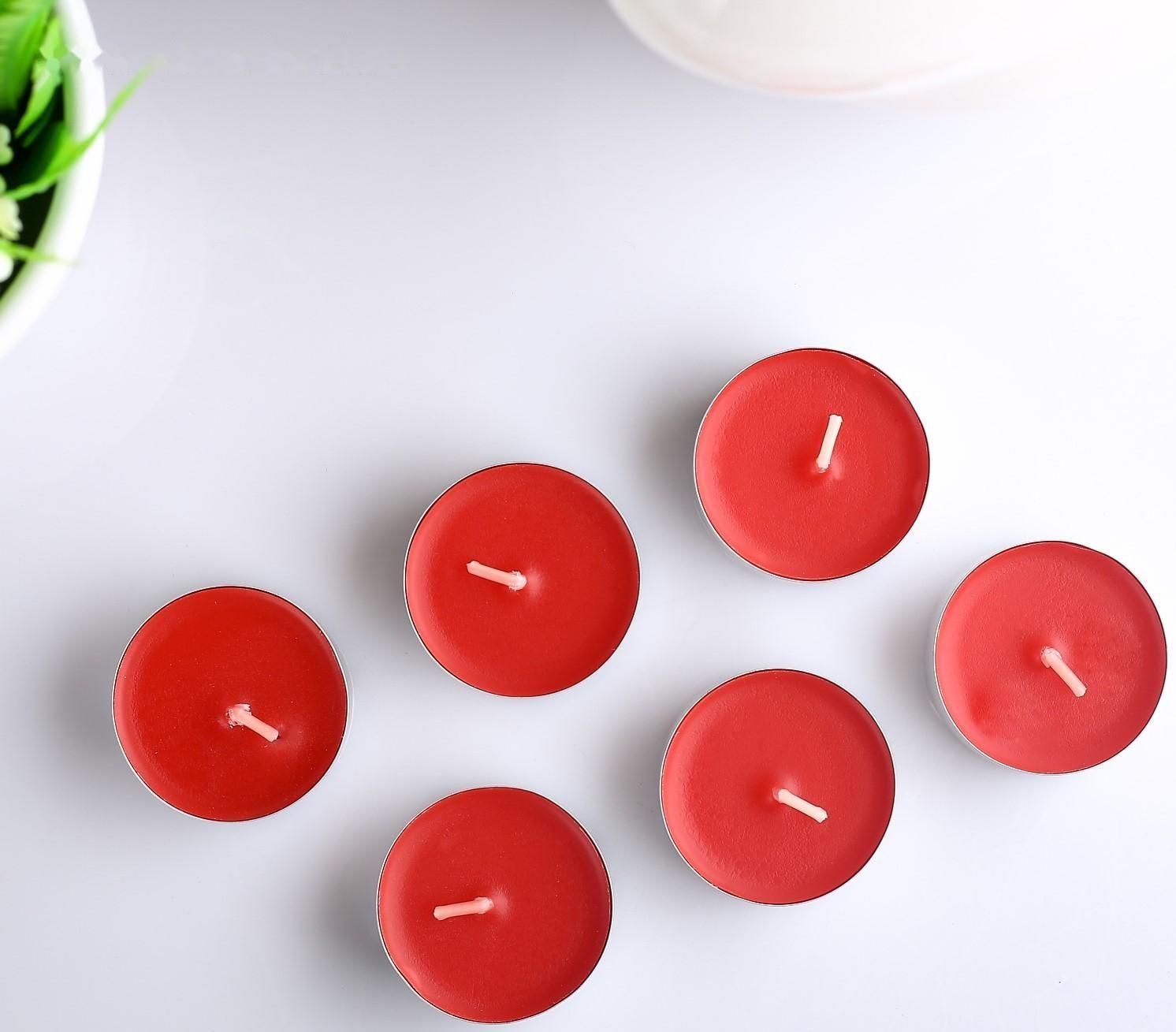 Набор чайных свечей ароматических 