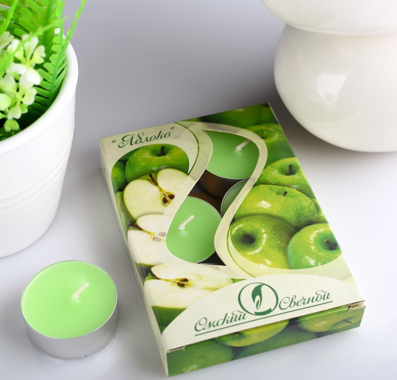 Набор чайных свечей ароматических 