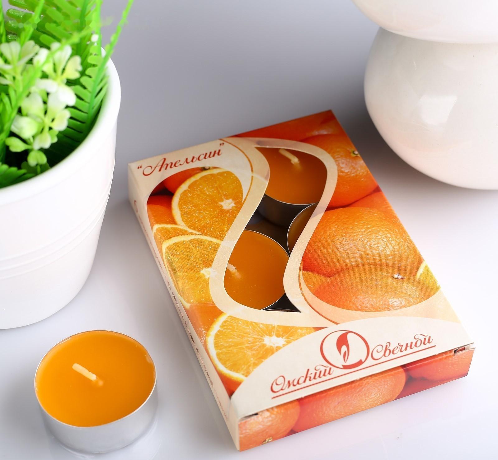 Набор чайных свечей ароматических 