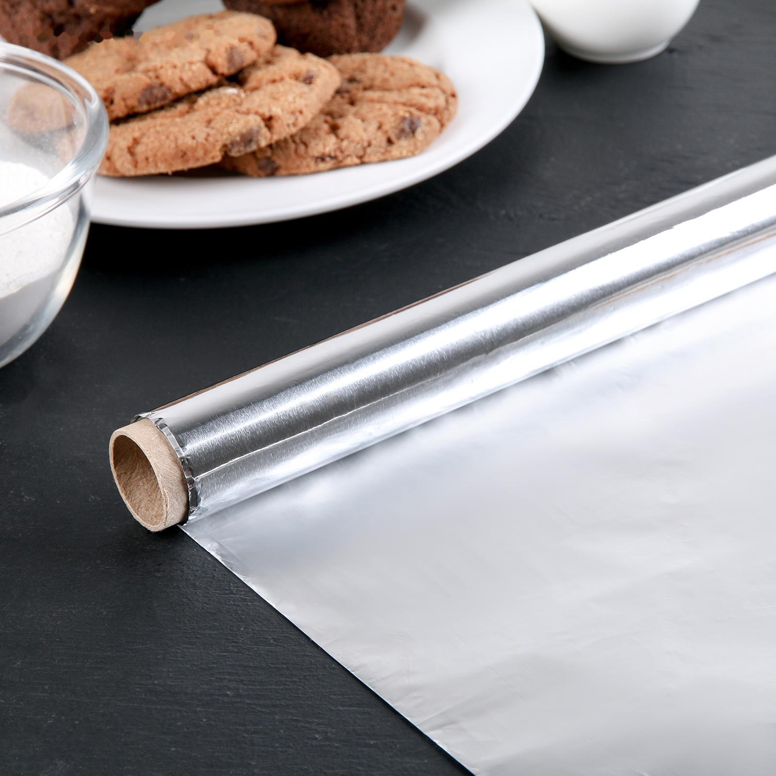 Фольга алюминиевая пищевая 29 см х 10 м 