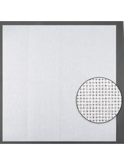 Канва для вышивания, №14, 50 × 50 см, цвет белый