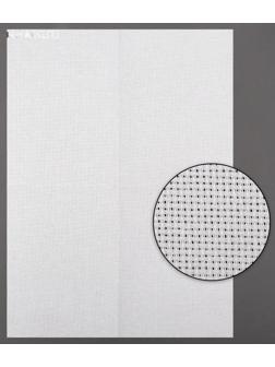 Канва для вышивания, №14, 30 × 40 см, цвет белый