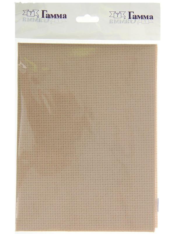 Канва для вышивания, №14, 30 × 40 см, цвет бежевый