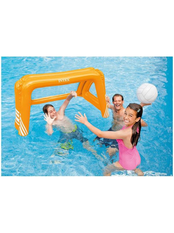 Ворота надувные, футбольные, 125 х 84 х 76 см, с мячом, от 6 лет, 58507NP INTEX