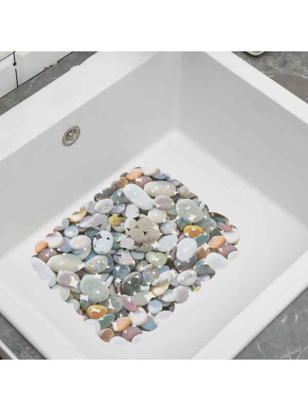 Решётка в раковину Доляна «Галька», 25×28 см