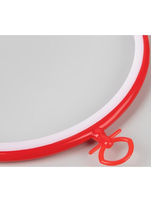 Пяльцы для вышивания с подвеской, d = 20,5 cм, цвет МИКС