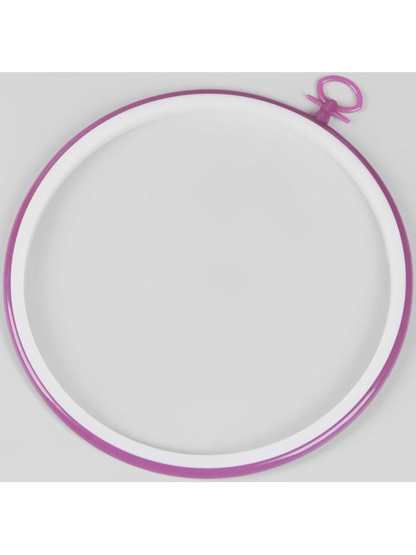 Пяльцы для вышивания с подвеской, d = 20,5 cм, цвет МИКС