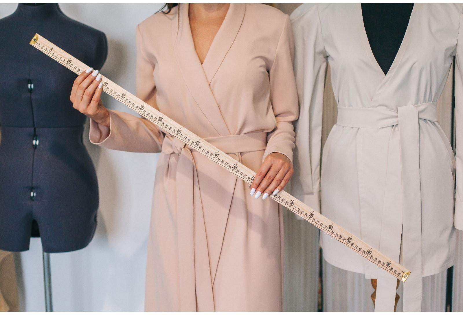 Метр деревянный, 100 см (см/дюймы)