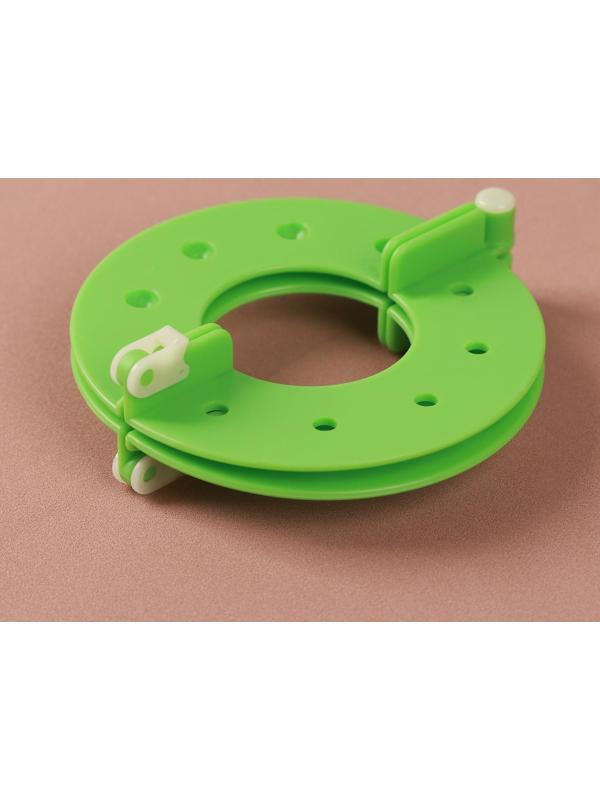 Набор приспособлений для изготовления помпонов, d = 3,5/5,5/7/9 см, 4 шт, цвет разноцветный