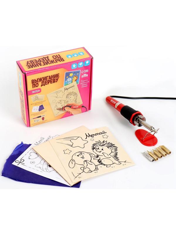 Набор для выжигания и росписи по дереву «Подружке»