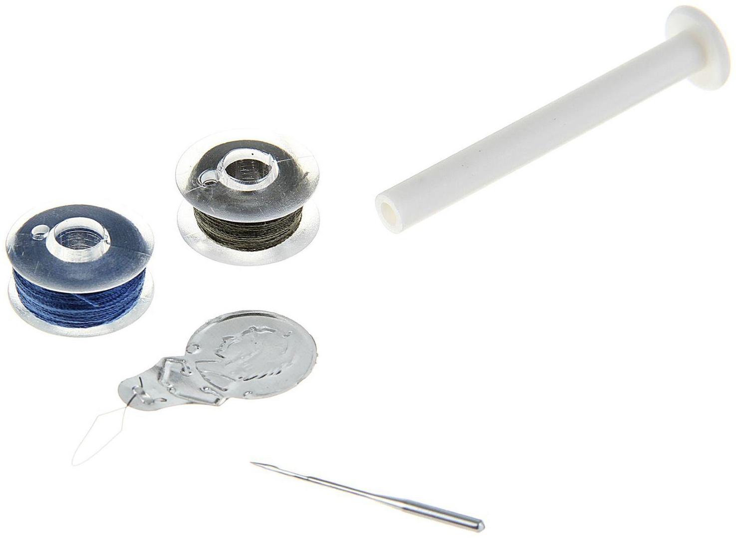 Швейная машина LuazON LSH-01, 4 Вт, портативная, 4хАА (не в комплекте), белая