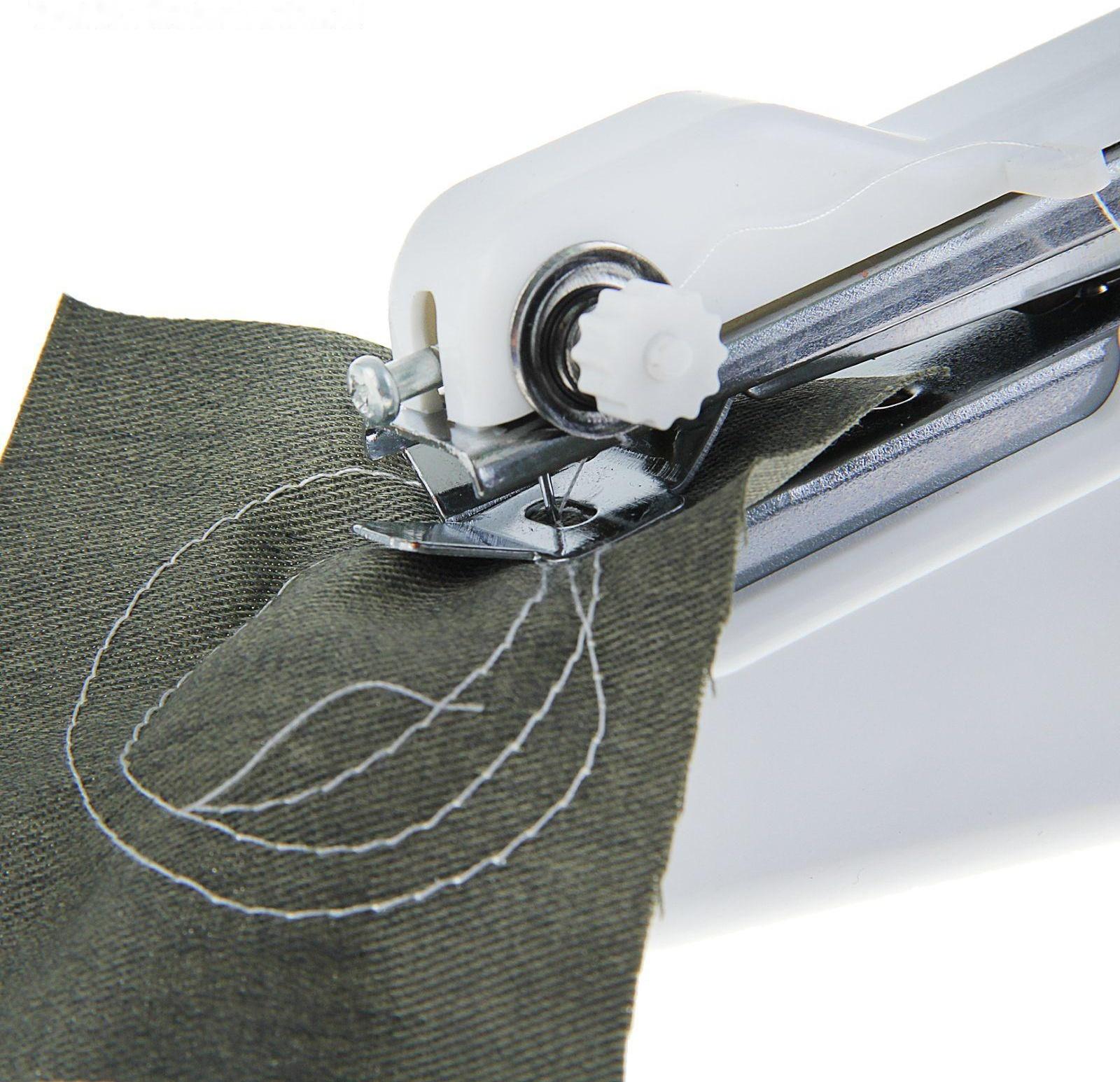 Швейная машина LuazON LSH-01, 4 Вт, портативная, 4хАА (не в комплекте), белая