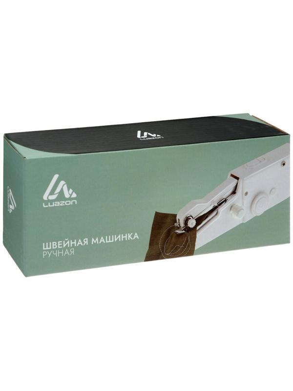 Швейная машина LuazON LSH-01, 4 Вт, портативная, 4хАА (не в комплекте), белая