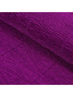 Бумага для упаковки и поделок, Cartotecnica Rossi, гофрированная, фиолетовая, однотонная, двусторонняя, рулон 1 шт., 0,5 х 2,5 м