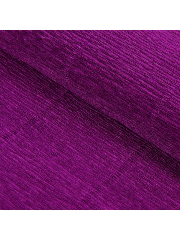 Бумага для упаковки и поделок, Cartotecnica Rossi, гофрированная, фиолетовая, однотонная, двусторонняя, рулон 1 шт., 0,5 х 2,5 м