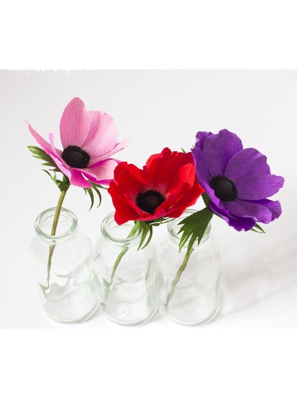 Бумага для упаковки и поделок, Cartotecnica Rossi, гофрированная, фиолетовая, однотонная, двусторонняя, рулон 1 шт., 0,5 х 2,5 м