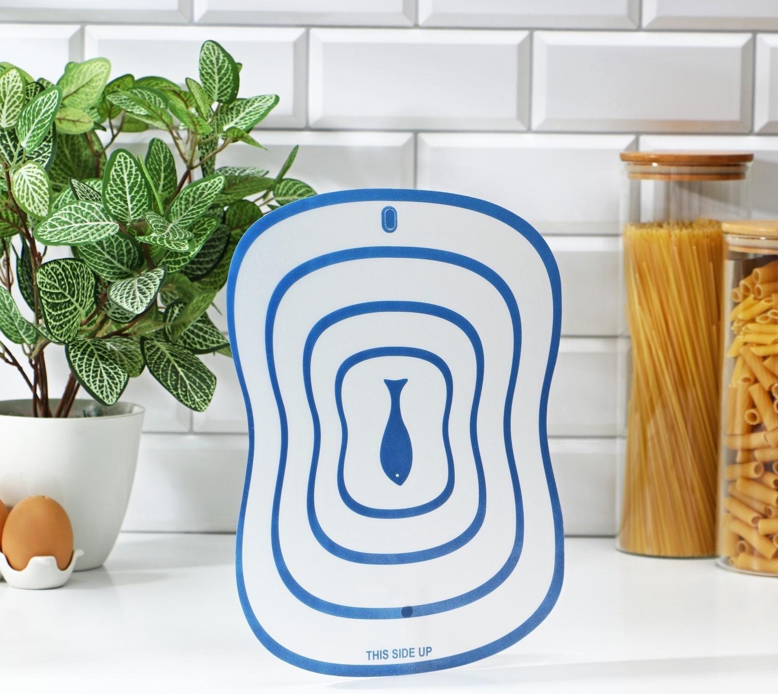 Набор досок разделочных пластиковых гибких Доляна «Ассорти», 4 шт, 30×23 см