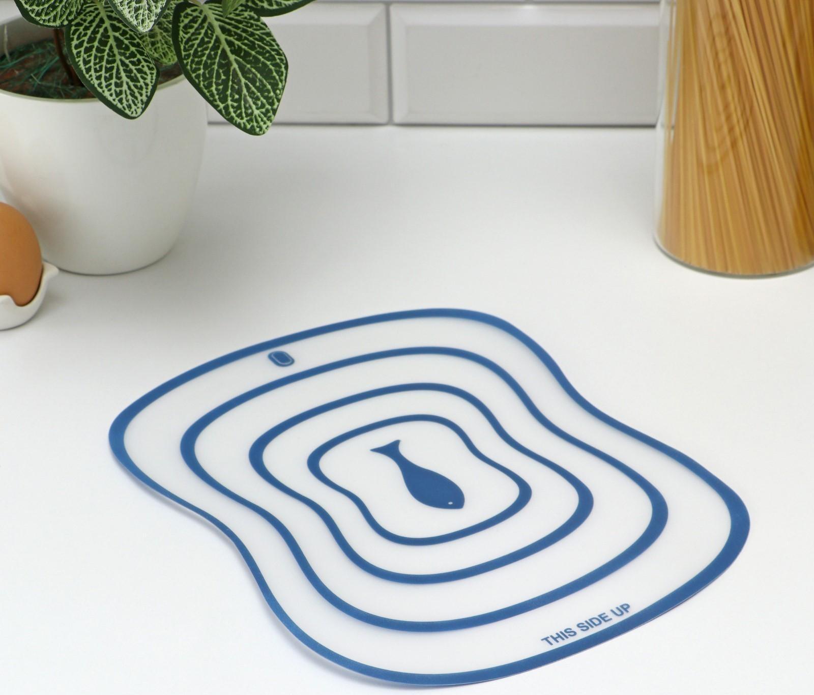 Набор досок разделочных пластиковых гибких Доляна «Ассорти», 4 шт, 30×23 см