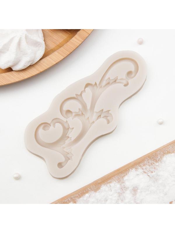 Молд «Узор», 13×6 см, цвет МИКС