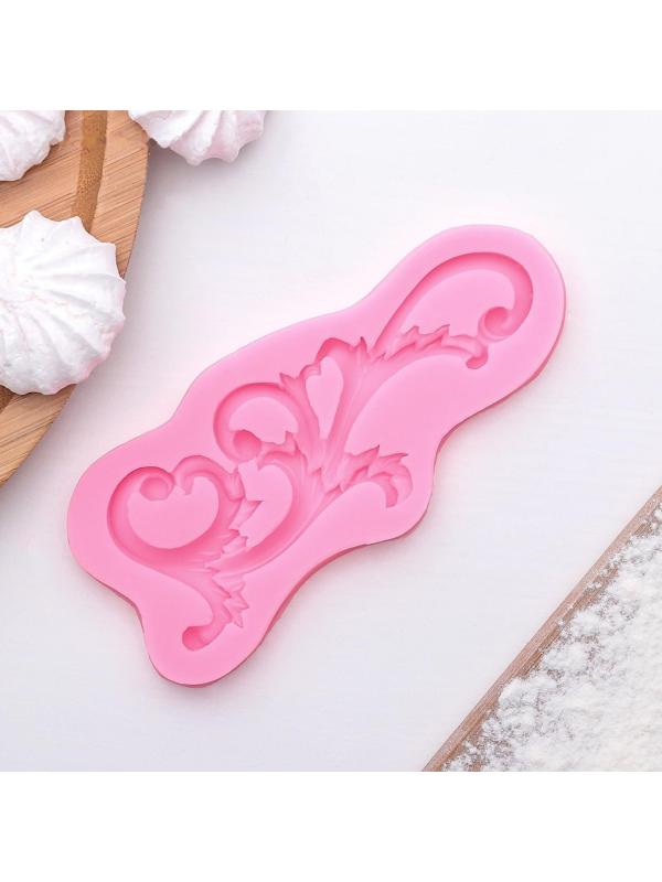 Молд «Узор», 13×6 см, цвет МИКС